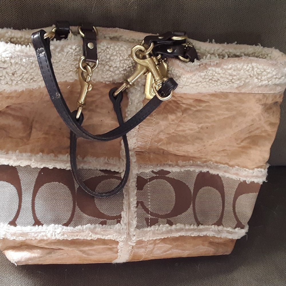 LIMITED EDITION COACH BAG.